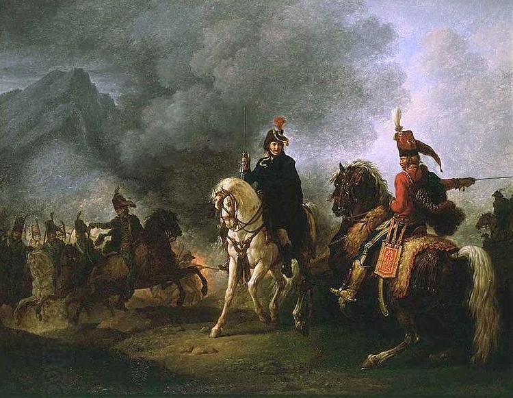 carle vernet A General with his Aide de Camp oil painting picture